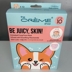 The Crème Shop - Be Juicy, Skin! Face Mask Corgi